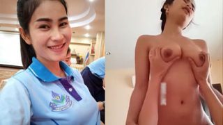 หลุดจากทางบ้าน ครูเต้ยคนสวย พาลูกศิษย์รักมาเย็ดหี  